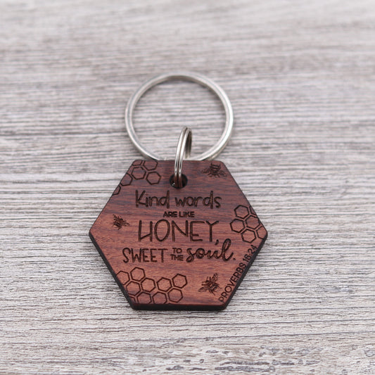 Kind Words Keychain