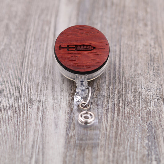 Syringe Badge Reel